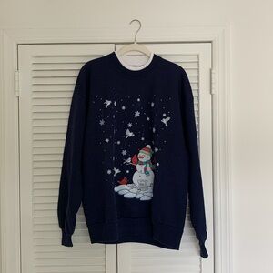Vintage Morning Sun Christmas sweater